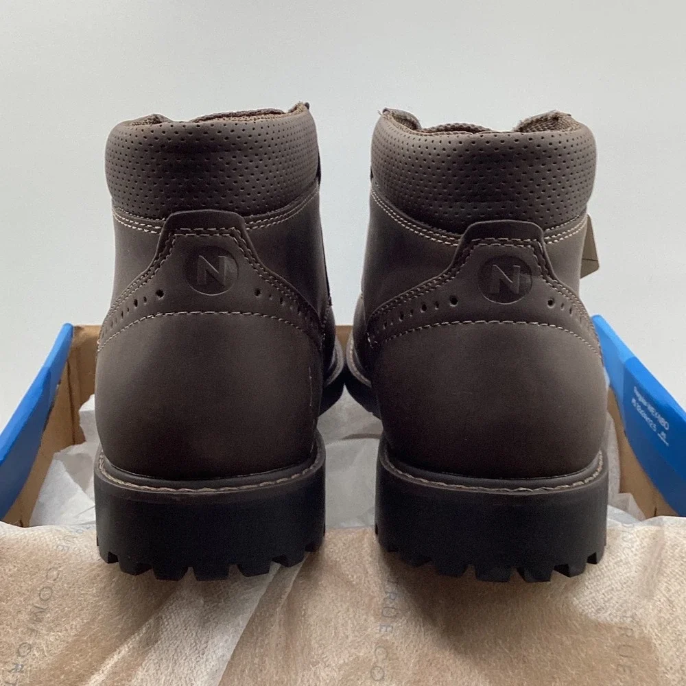 Nunn Bush Mens Brown Chukka Boots Lace Up Lug Sole Smartscent Casual Shoes